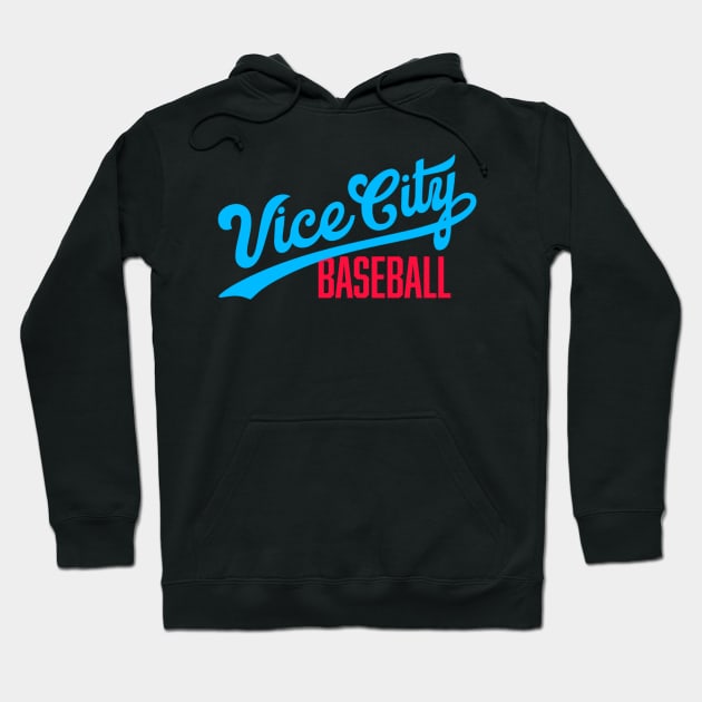 Vice City Baseball Hoodie by Throwzack